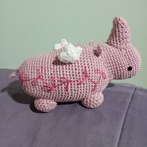 Mi Proyecto del curso: Diseño y creación de amigurumis- RINOCERONTE. Arts, Crafts, To, Design, Fiber Arts, DIY, Crochet, and Amigurumi project by Zenaida de Montero - 09.23.2021