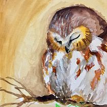 Il mio progetto del corso: Acquerello artistico per illustrazione di animali: gli uccelli. Traditional illustration, Watercolor Painting, Realistic Drawing, and Naturalistic Illustration project by Rossella Buono - 09.25.2021