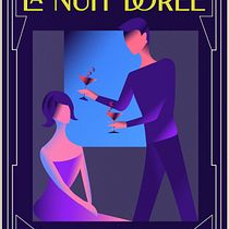 Il mio progetto del corso: Illustrazione digitale in stile art déco. Traditional illustration, Fine Arts, Poster Design, and Digital Illustration project by espositosarah - 09.25.2021