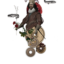 "Desastre". Collage digital. Ilustração tradicional, Colagem e Ilustração digital projeto de lenfent - 25.09.2021