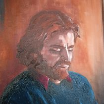 Il Maglione Verde. Fine Arts, Painting, and Oil Painting project by Fiorella Thomas - 09.20.2021