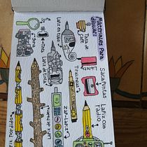 Mi primer Sketchbook/ My first Sketchbook Ein Projekt aus dem Bereich Traditionelle Illustration, Sketchbook, Bleistiftzeichnung und Zeichnung von anitacarstens - 26.09.2021