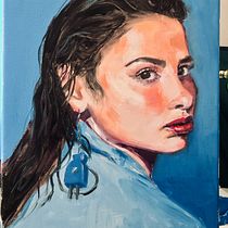 My project in Expressive Oil Portraiture: Explore the Alla Prima Technique course. Fine Arts, Painting, and Oil Painting project by Lisa Torkelson - 09.26.2021
