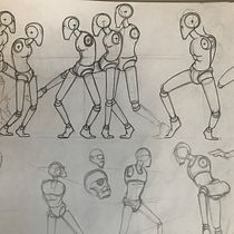 Mannequin study. Traditional illustration, Fine Arts, Sketching, Pencil Drawing, Drawing, Artistic Drawing, and Figure Drawing project by Rahul Dev - 09.23.2021