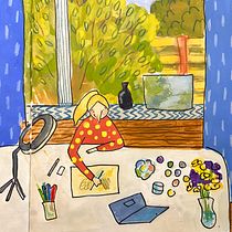 My project in Exploratory Sketchbook: Find Your Drawing Style course. Traditional illustration, Sketching, Creativit, Drawing, Watercolor Painting, Sketchbook, and Gouache Painting project by Виктория Морозова - 09.26.2021