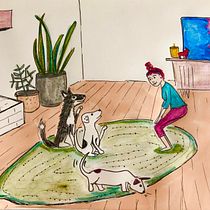 My project in Exploratory Sketchbook: Find Your Drawing Style course. Traditional illustration, Sketching, Creativit, Drawing, Watercolor Painting, Sketchbook, and Gouache Painting project by Amber - 09.22.2021