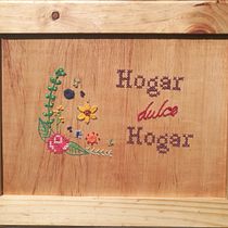 Mi Proyecto del curso: Bordado sobre madera. Un projet de Artisanat, Beaux Arts , et Broderie de Marta Velásquez - 27.09.2021