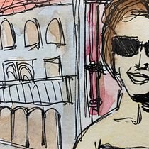 Meu projeto do curso: Sketching artístico em aquarela: ouse expressar suas ideias. Traditional illustration, Sketching, Creativit, Drawing, Watercolor Painting, and Sketchbook project by Jessica Marques - 09.18.2021