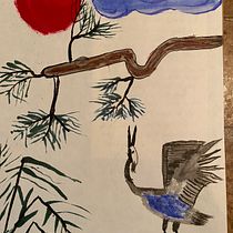 My project in Illustrating Nature: Ink Mixed media of a Great Blue Heron. Traditional illustration, Painting, Drawing, Watercolor Painting, Ink Illustration, and Naturalistic Illustration project by Mike Carmichael - 09.27.2021