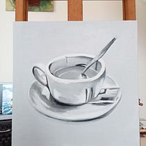 Mon projet du cours : Peinture à l'huile de A à Z. Artes plásticas, Pintura, e Pintura a óleo projeto de casal.pablo - 27.09.2021
