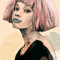 Il mio progetto del corso: Ritratto illustrato con Procreate. Ilustração tradicional, Ilustração vetorial, Ilustração digital, e Desenho de retrato projeto de Camillo Canu - 27.09.2021