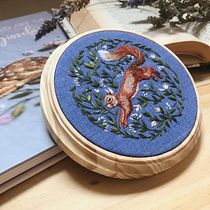 Meu projeto do curso: Bordado needle painting: recrie a beleza da vida selvagem. Un progetto di Ricamo e Illustrazione tradizionale di Ericka Ferraz Mataveli - 27.09.2021