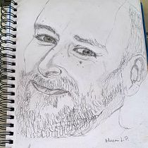 Mi Proyecto del curso: Sketchbook de retrato: explora el rostro humano. Projekt z dziedziny Sketching,  R, sunek, Portret,  R, sunek art, st, czn i Sketchbook użytkownika Miriam Lezcano Puey - 27.09.2021