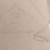 Il mio progetto del corso: Disegno architettonico con acquerello e inchiostro. Sketching, Drawing, Architectural Illustration, Sketchbook & Ink Illustration project by robertazarabara - 09.27.2021