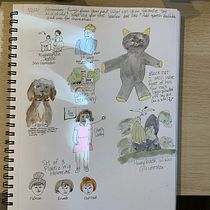 My project in The Art of Sketching: Transform Your Doodles into Art course Ein Projekt aus dem Bereich Traditionelle Illustration, Bleistiftzeichnung, Zeichnung und Sketchbook von Nancy L - 27.09.2021