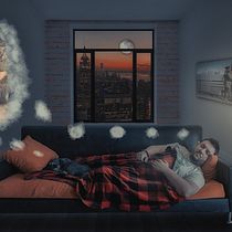 "Momento onirico". Advertising, Photograph, Art Direction, Photograph, Post-production, Photo Retouching, Photographic Lighting, Digital Photograph, and Fine-Art Photograph project by Diego Latorre - 09.26.2021