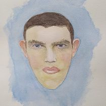 Mi Proyecto del curso:  Retratos expresivos en acuarela. Traditional illustration, Fine Arts, Painting, Watercolor Painting, and Portrait Drawing project by León Montaña - 09.28.2021
