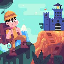 Mi Proyecto del curso: Ilustración vectorial original con Adobe Illustrator. Ilustração tradicional, Ilustração digital e Ilustração vetorial projeto de roberto92jim - 28.09.2021