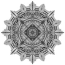 My project in The Art of Mandala Drawing: Create Geometric Patterns course. Un proyecto de Dibujo e Ilustración con tinta de jadebroadhurst - 28.09.2021