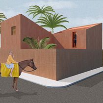 Il mio progetto del corso: Rappresentazione grafica di progetti architettonici. Un projet de Architecture, Design graphique, Architecture d'intérieur, Design d'intérieur, Pa, sagisme, Collage, Architecture numérique et Illustration architecturale de Alice Bene - 28.09.2021
