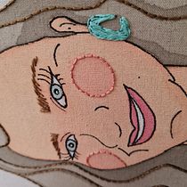 Meu projeto do curso: Criação de retratos bordados com aquarela. Un projet de Peinture, Aquarelle , et Broderie de Ana Paula De Castro Sierakowski - 28.09.2021