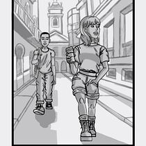 Meu projeto do curso: Fundamentos do desenho de pessoas a partir da imaginação. Traditional illustration, Fine Arts, Sketching, Pencil Drawing, Drawing, Artistic Drawing, and Figure Drawing project by Beatriz Enéas - 09.27.2021