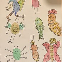 My project in Illustration Techniques to Unlock your Creativity course. Design, Traditional illustration, Fine Arts, Painting, Creativit, Creating with Kids, and Sketchbook project by Jessica Dabro - 09.29.2021