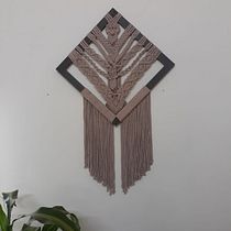 Meu projeto do curso: Introdução à tapeçaria em macramê. Un progetto di Design di accessori, Artigianato, Fiber Art e Macramè di junior.alvaroramalho22 - 29.09.2021