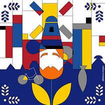 Mi Proyecto del curso: Ilustración vectorial con estilo. Un proyecto de Ilustración tradicional, Ilustración vectorial, Dibujo y Diseño para Redes Sociales de Blanca van Megen - 28.09.2021