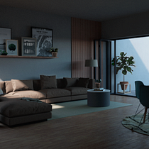 Visualização arquitetônica com V-Ray para SketchUp. Un proyecto de Arquitectura, Arquitectura interior, Arquitectura digital y Visualización arquitectónica de Gabriela Tavares - 06.09.2021