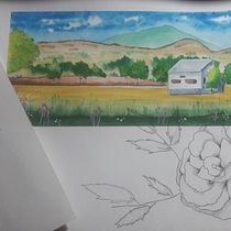 Meu projeto do curso: Caderno de viagem em aquarela. Traditional illustration, Watercolor Painting, Architectural Illustration, and Sketchbook project by marcelaburatto - 09.29.2021