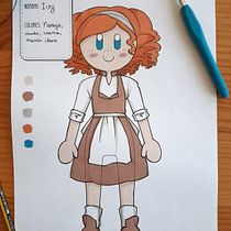 Ivy: Amigurumi: diseño de ropa, pelo y complementos. Projekt z dziedziny Craft, Projektowanie zabawek,  Tkactwo, Sz, dełkowanie i Amigurumi użytkownika Adrián M.R. - 29.09.2021