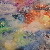 Mi Proyecto del curso: Técnicas modernas de acuarela. Un progetto di Illustrazione tradizionale, Belle arti, Pittura e Pittura ad acquerello di Aylen Cortez Diaz - 29.09.2021