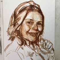 Laura. Fine Arts, Painting, and Oil Painting project by Roberto Ramudo - 09.30.2021