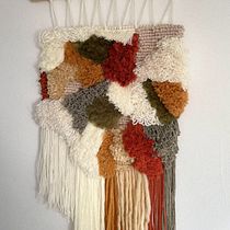 Mon projet du cours : Introduction au latch hooking et au locker hooking. Decoração de interiores, e Tecido projeto de marie.blc - 30.09.2021
