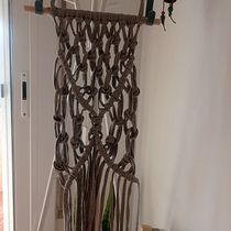 Mi Proyecto del curso: Diseño de accesorios en macramé. Un proyecto de Diseño de complementos, Artesanía, Decoración de interiores, Tejido y Macramé de Mariana Ferrando - 29.09.2021