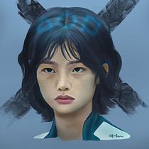 My project in Digital Fantasy Portraits with Photoshop course. Traditional illustration, Drawing, Digital Illustration, Portrait Drawing, Digital Drawing, and Digital Painting project by giaaahui - 09.19.2021