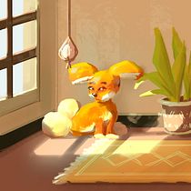 My project in Lighting Principles for Digital Painting course. Traditional illustration, Digital Illustration, and Digital Painting project by anna_ramseier - 10.01.2021