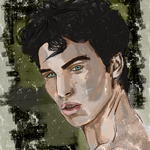 Mi Proyecto del curso: Pinceles y pixeles: introducción a la pintura digital en Photoshop. Projekt z dziedziny Trad, c, jna ilustracja, Ilustracja c, frowa, R, sunek c, frow, Malarstwo c i frowe użytkownika Alejandro Niño - 29.09.2021