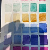 Mon projet du cours : Techniques modernes d’aquarelle. Un progetto di Illustrazione tradizionale, Belle arti, Pittura e Pittura ad acquerello di Laila Lamrini - 02.10.2021
