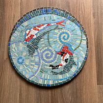 My project in Introduction to Mosaic Artwork course. Arts, Crafts, Furniture Design, Making, Decoration, Ceramics, and DIY project by Eleanor Bird - 09.30.2021