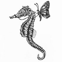 My project in Surrealistic Fineliner Illustration course Ein Projekt aus dem Bereich Traditionelle Illustration, Bleistiftzeichnung, Zeichnung, Realistische Zeichnung, Artistische Zeichnung und Illustration mit Tinte von Mic Ab - 02.10.2021