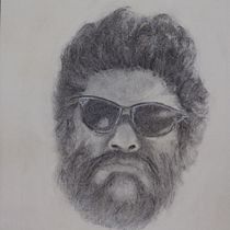 My project in Artistic Charcoal Portraiture: Creating Atmosphere course. Ilustração tradicional, Artes plásticas, Desenho, Desenho de retrato, Desenho realista, e Desenho artístico projeto de Anne Tiwari - 02.10.2021