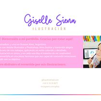 Proyecto Final, todos las ilustraciones son proyectos personales.. Traditional illustration, and Portfolio Development project by Giselle Siena - 10.02.2021