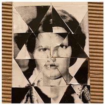 My project in Geometric Collage course. Collage, Fine Arts, and Paper Craft project by Safinaz Osman - 10.03.2021