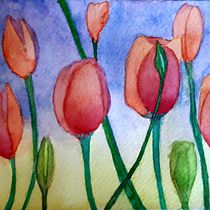 Mi Proyecto del curso: Técnicas de acuarela en negativo para ilustración botánica Ein Projekt aus dem Bereich Traditionelle Illustration, Aquarellmalerei und Botanische Illustration von mariaeugeniaperezgarcia - 03.10.2021
