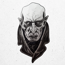 DRACULA.. Een project van Traditionele illustratie y  Tatoeageontwerp van Luigi Giannini - 03.10.2021