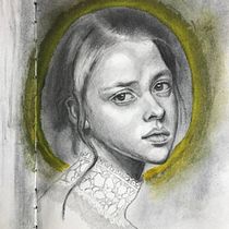 My project in Mixed Media Portraiture: Capturing Expressions and Emotions course Ein Projekt aus dem Bereich Bildende Künste, Bleistiftzeichnung, Zeichnung, Porträtzeichnung, Realistische Zeichnung und Artistische Zeichnung von Robert Taul - 04.10.2021