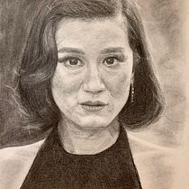 Il mio progetto del corso: Ritratto realistico con matite di grafite. Traditional illustration, Fine Arts, Sketching, Pencil Drawing, Drawing, Portrait Drawing, Realistic Drawing, Artistic Drawing, and Figure Drawing project by Luisa Canzoneri - 10.25.2021