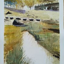 Mi Proyecto del curso: Paisajes naturales en acuarela. Projekt z dziedziny  Sztuki piękne,  Malarstwo i Malowanie akwarelą użytkownika Juan Antonio Bejarano del Bosque - 04.10.2021